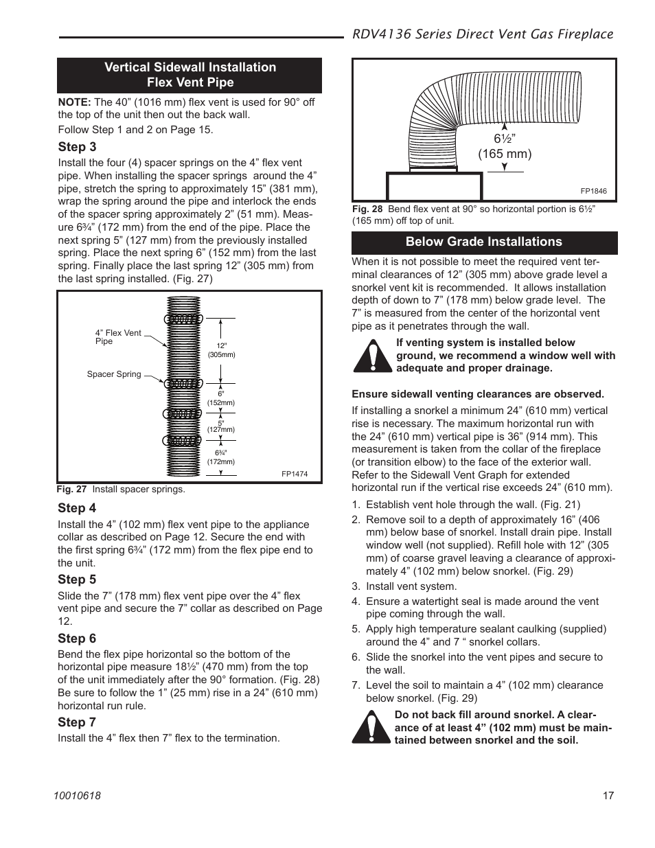 Majestic Appliances RDV4136 User Manual | Page 17 / 40
