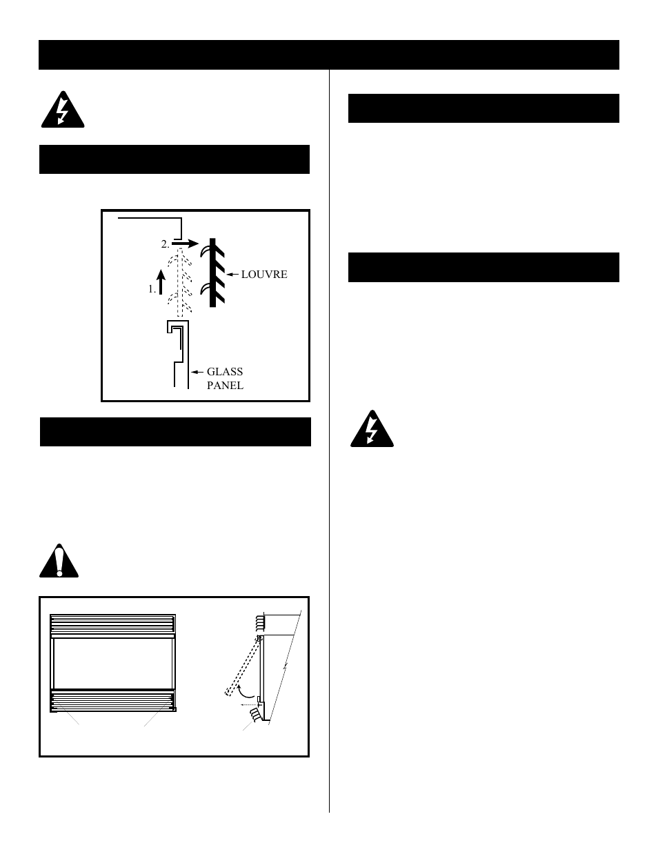 Service instructions | Majestic Appliances HE32EF User Manual | Page 7 / 21