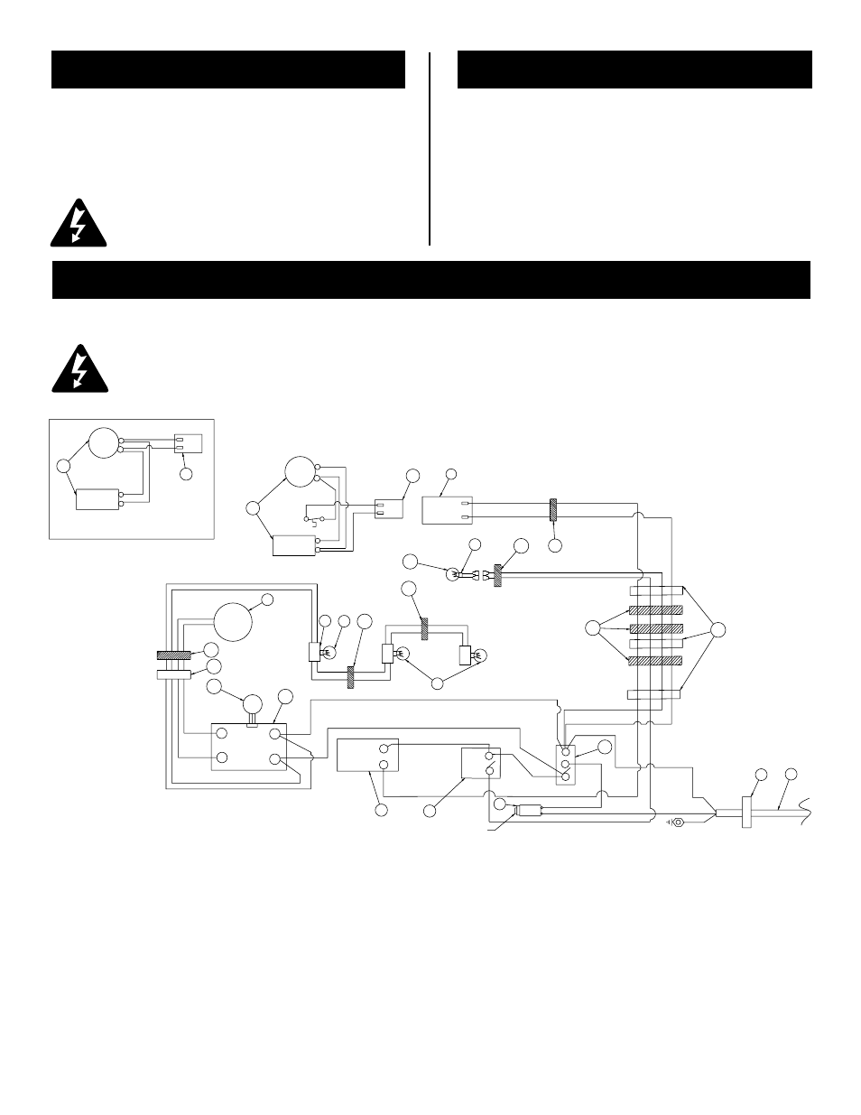 Electrical diagram, Maintenance of motors, Cleaning brass trim | Majestic Appliances HE32EF User Manual | Page 8 / 21