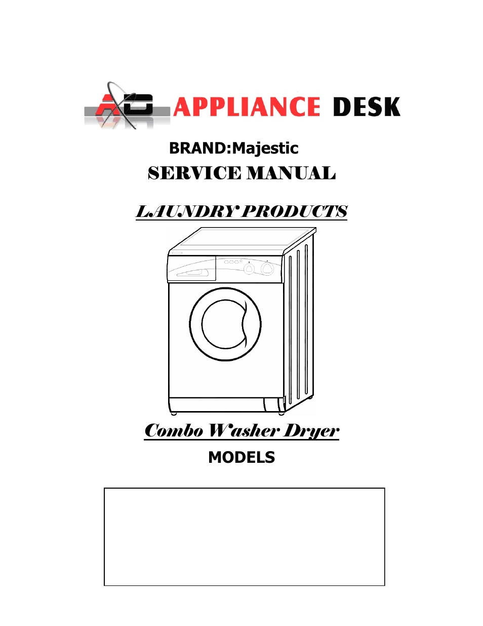 Majestic Appliances MJ9950 User Manual | 29 pages