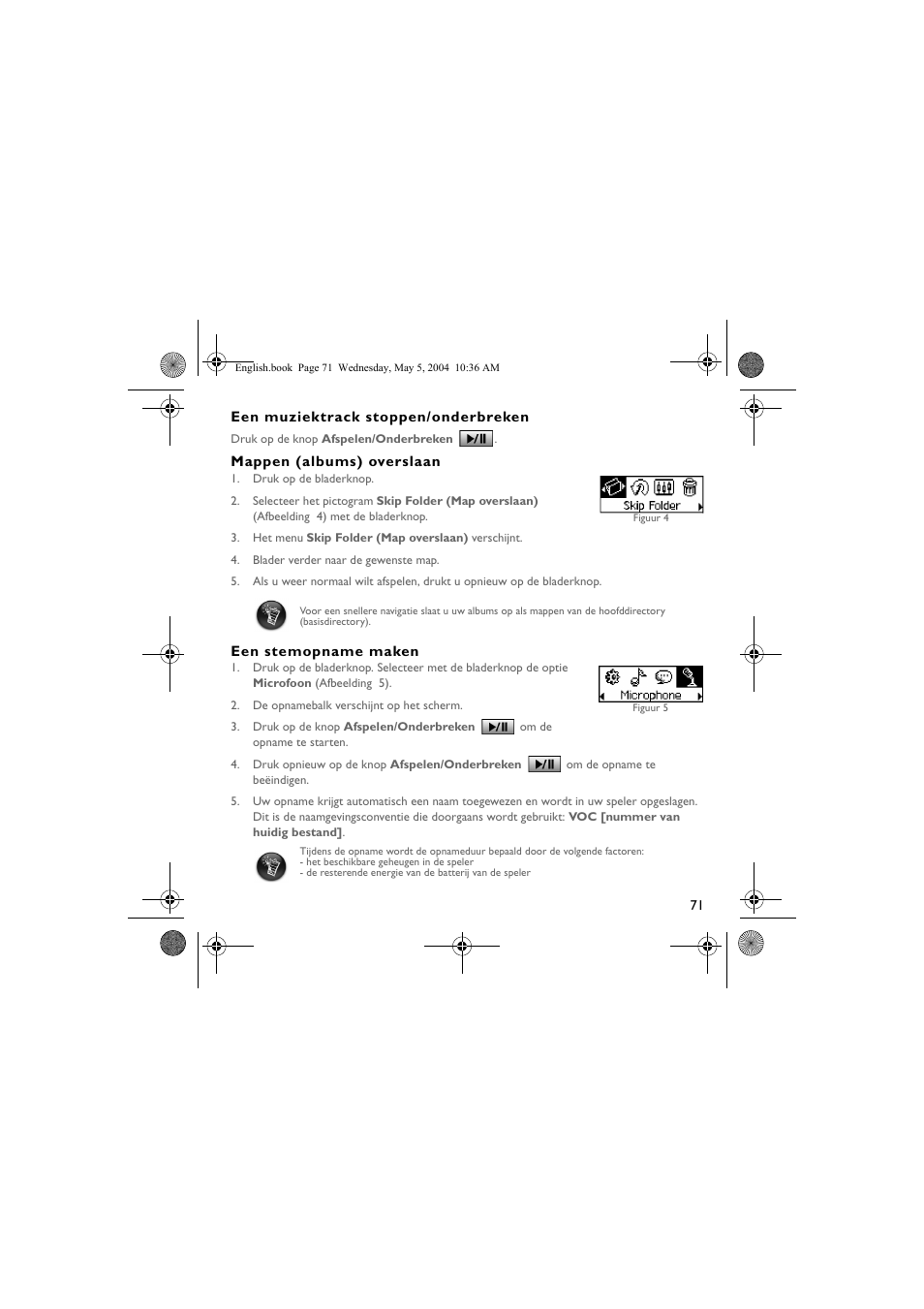Musica CD Player User Manual | Page 71 / 184