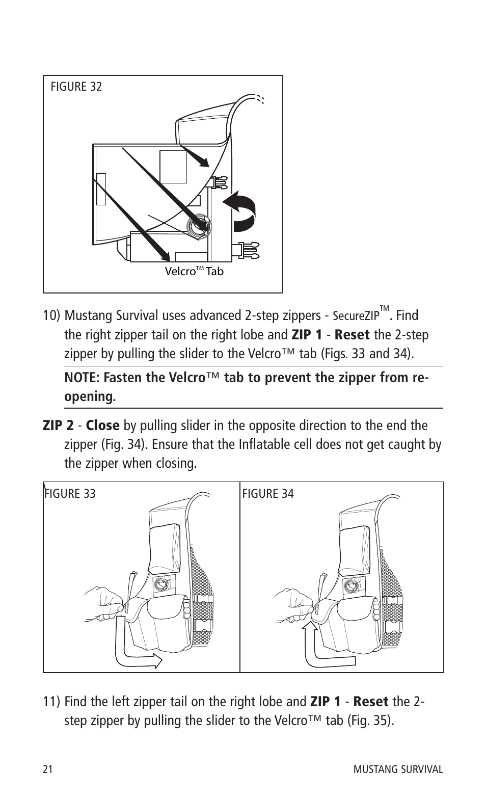 Mustang Survival MD0450 22 User Manual | Page 24 / 36