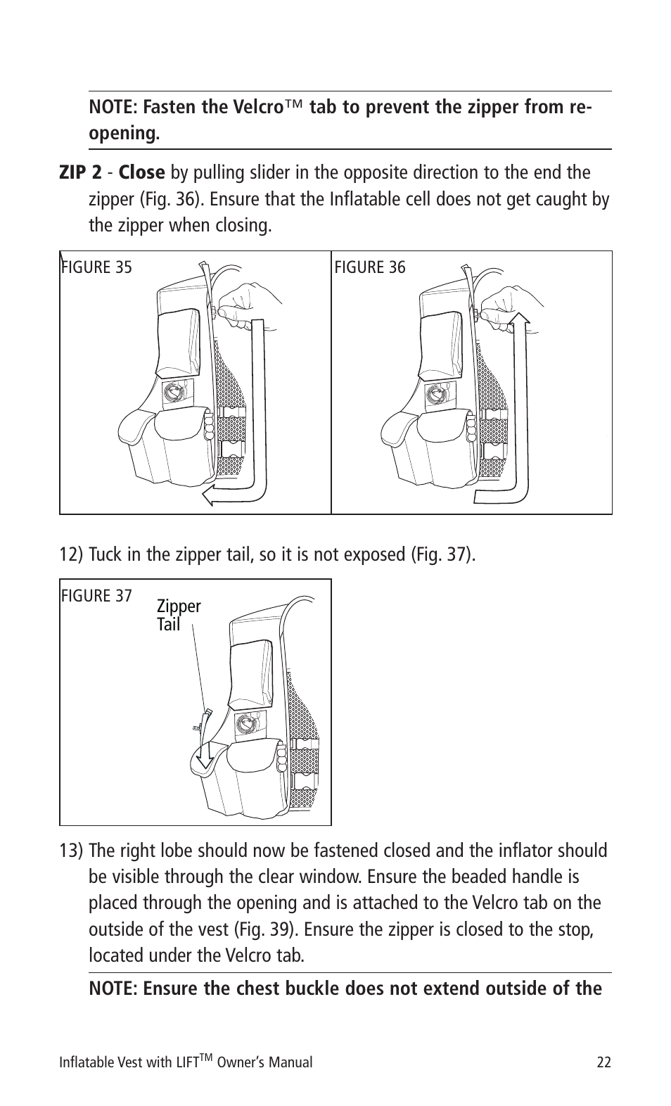 Mustang Survival MD0450 22 User Manual | Page 25 / 36