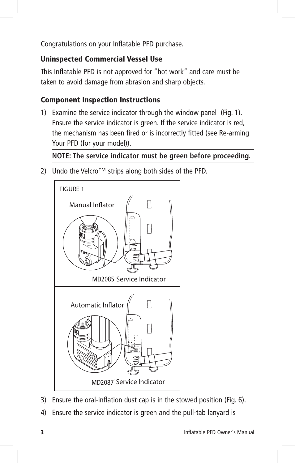 Mustang Survival MD2085 User Manual | Page 5 / 26
