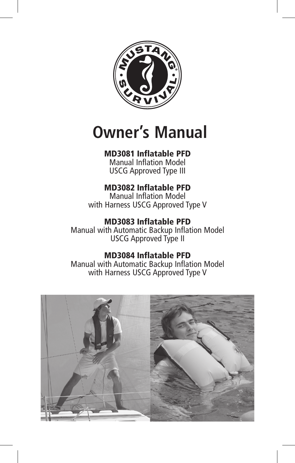 Mustang Survival MD3082 User Manual | 28 pages