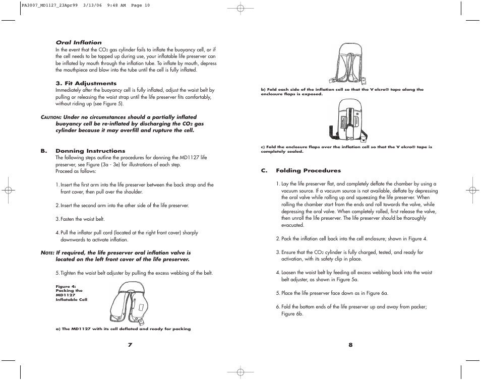 Mustang Survival MD1127 User Manual | Page 6 / 11