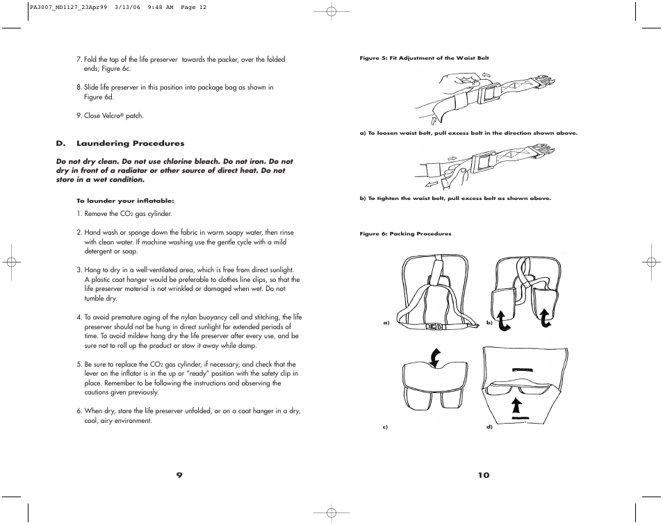 Mustang Survival MD1127 User Manual | Page 7 / 11