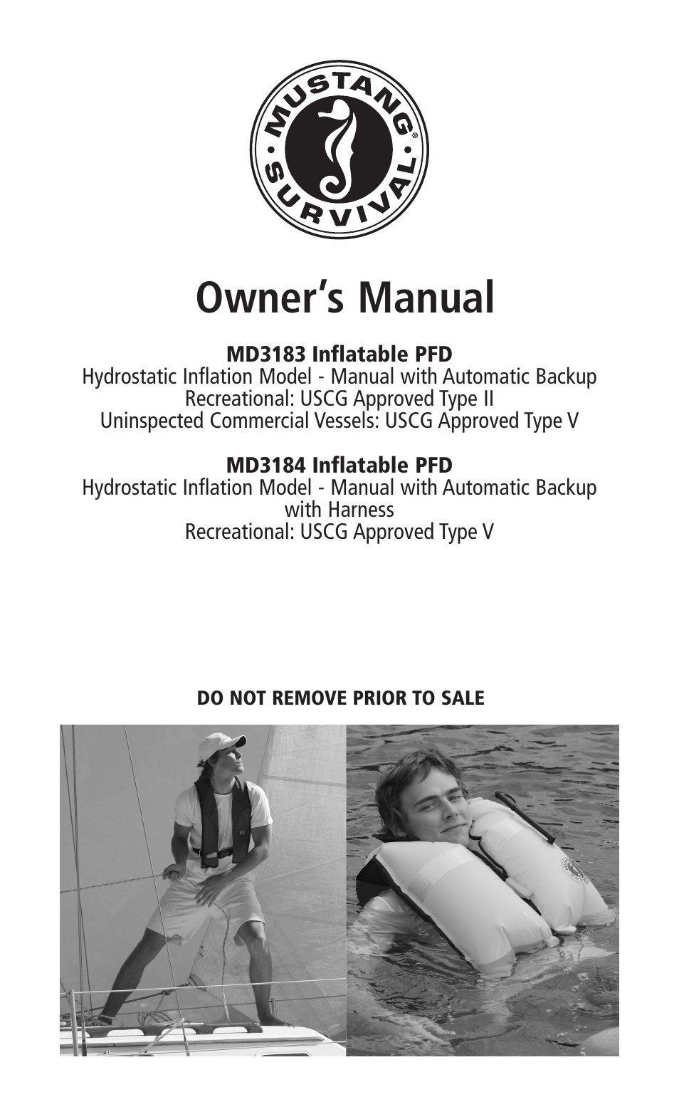 Mustang Survival MD3183 User Manual | 28 pages