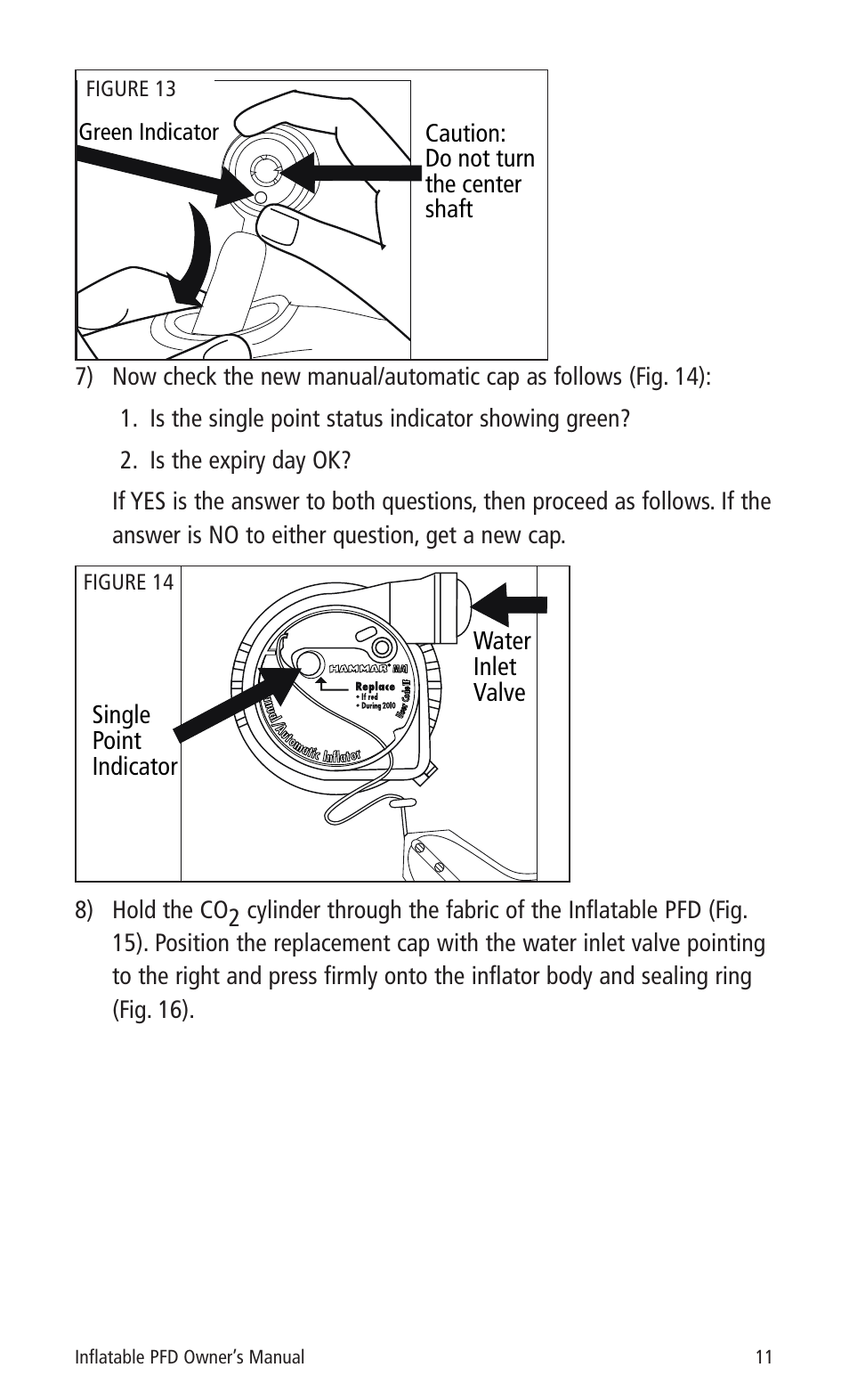 Mustang Survival MD3183 User Manual | Page 13 / 28