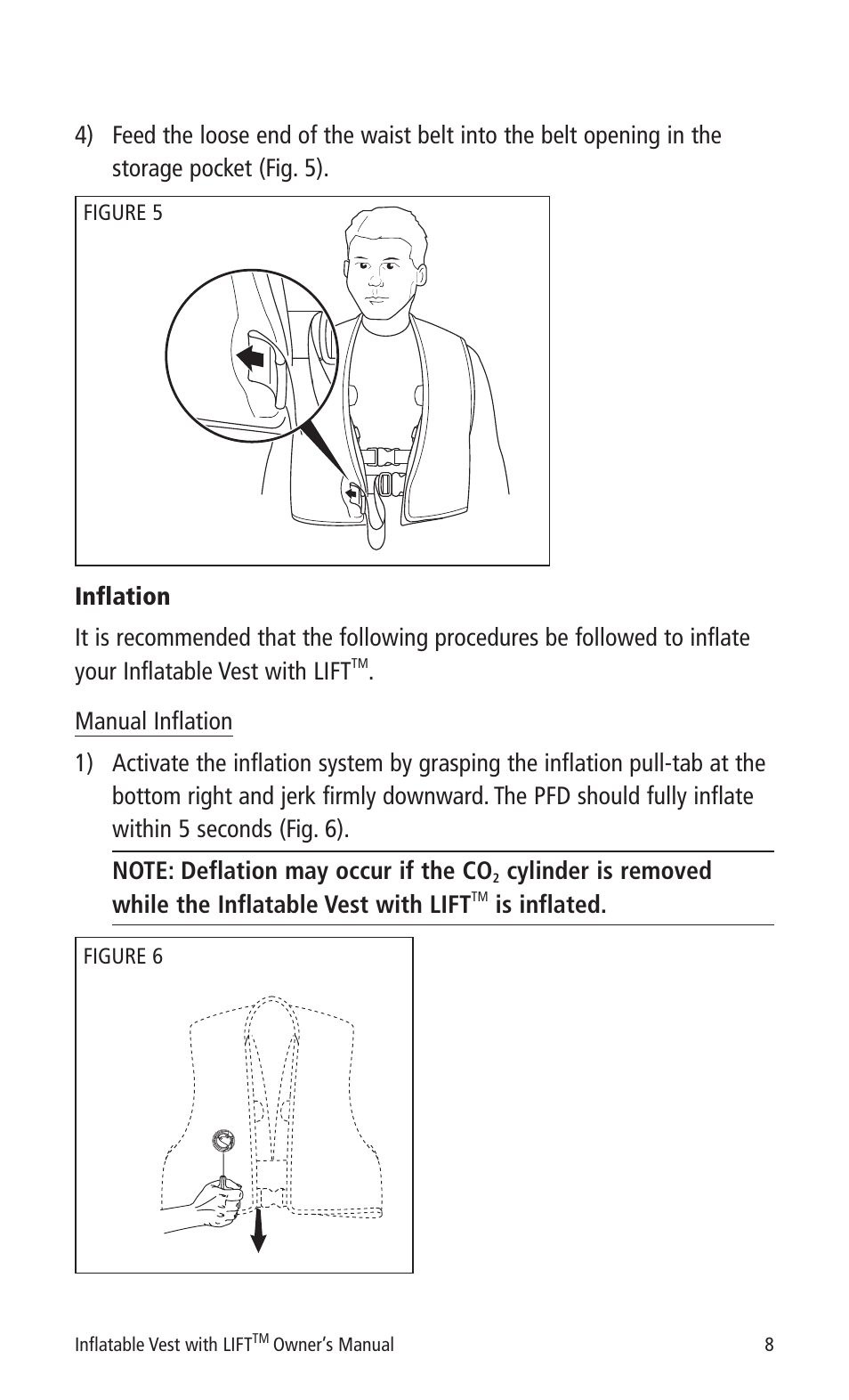 Is inflated | Mustang Survival MD0450 User Manual | Page 11 / 42