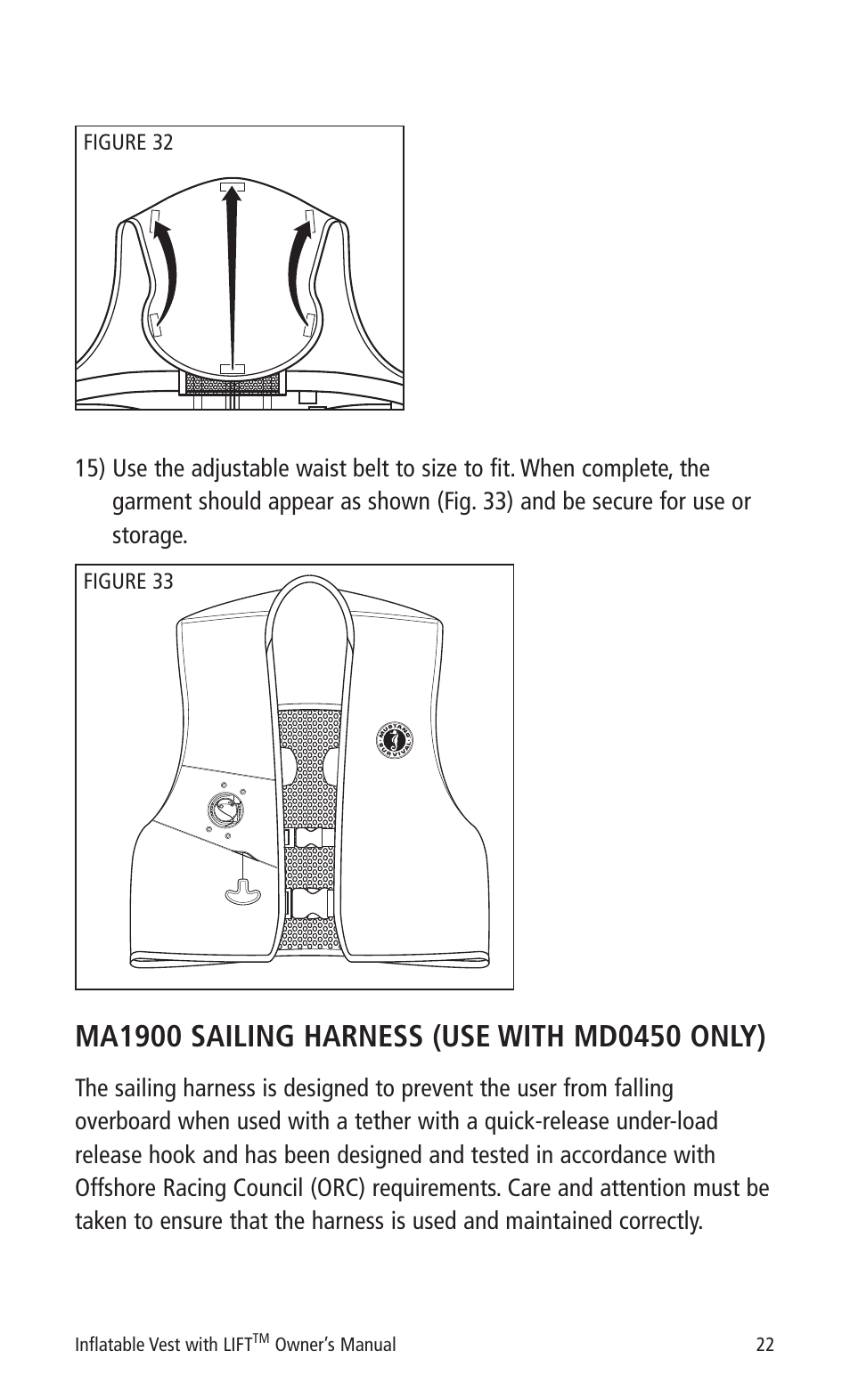 Mustang Survival MD0450 User Manual | Page 25 / 42