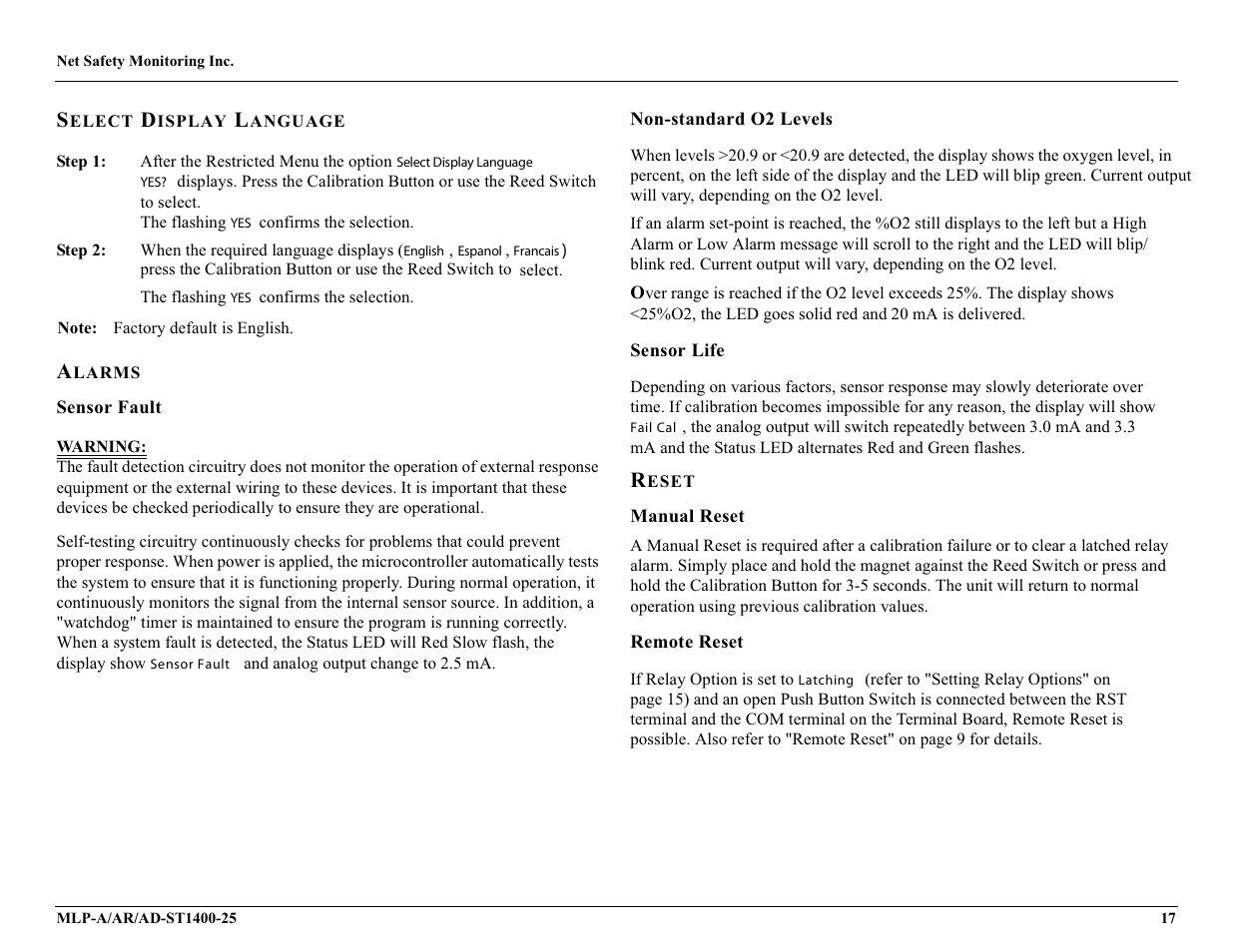 Millennium Enterprises Net Safety MLP-A/AR User Manual | Page 22 / 28