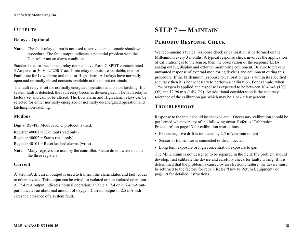 Step 7 — m | Millennium Enterprises Net Safety MLP-A/AR User Manual | Page 23 / 28