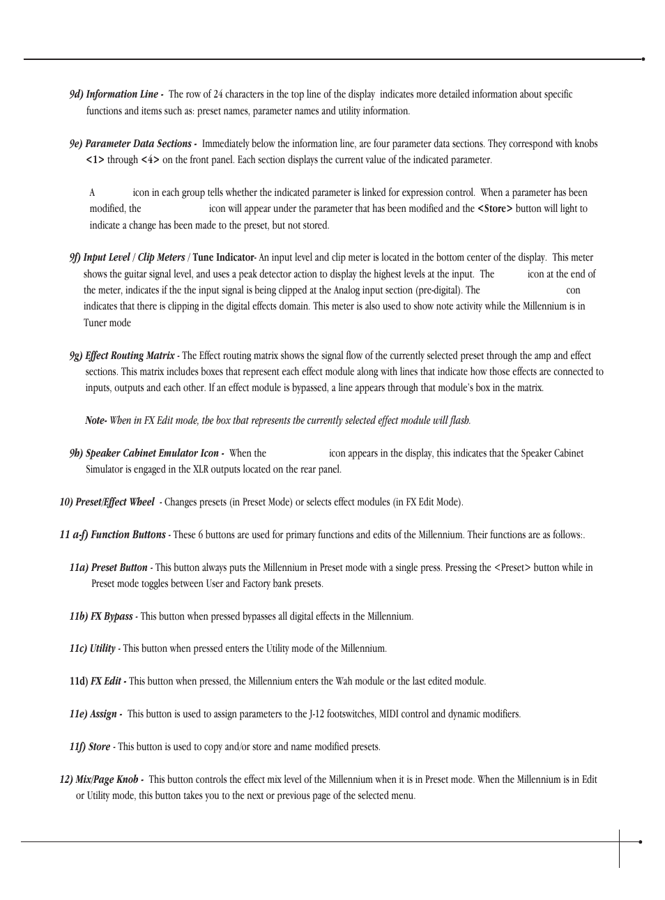 User guide | Millennium Enterprises Integrated Modeling Amplifier User Manual | Page 13 / 116
