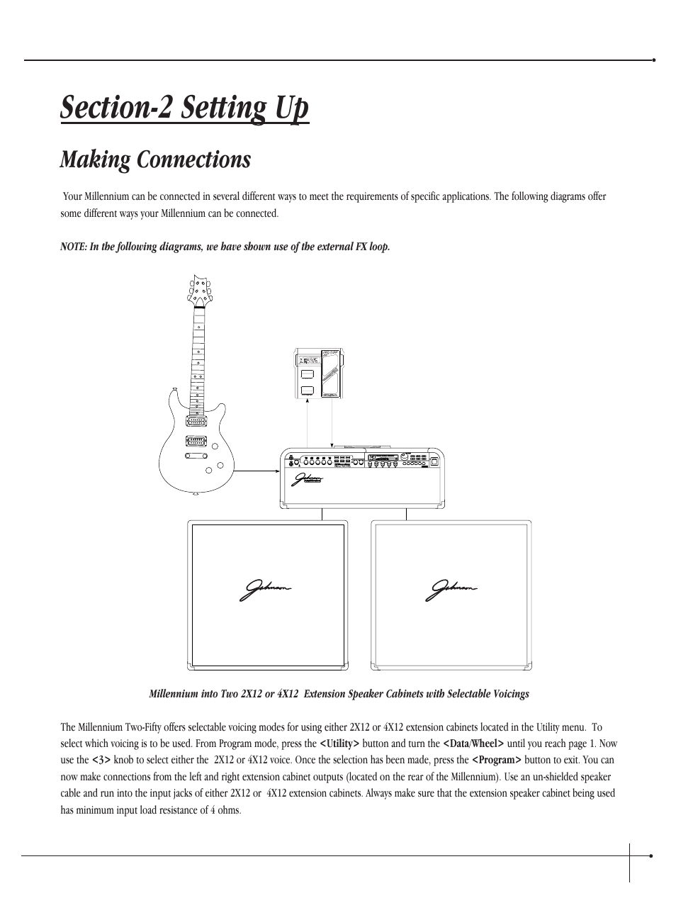 Making connections, User guide | Millennium Enterprises Integrated Modeling Amplifier User Manual | Page 21 / 116