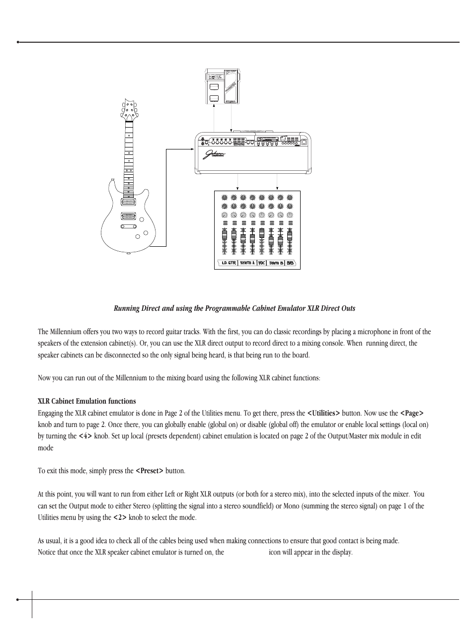 User guide, Johnson millennium | Millennium Enterprises Integrated Modeling Amplifier User Manual | Page 22 / 116