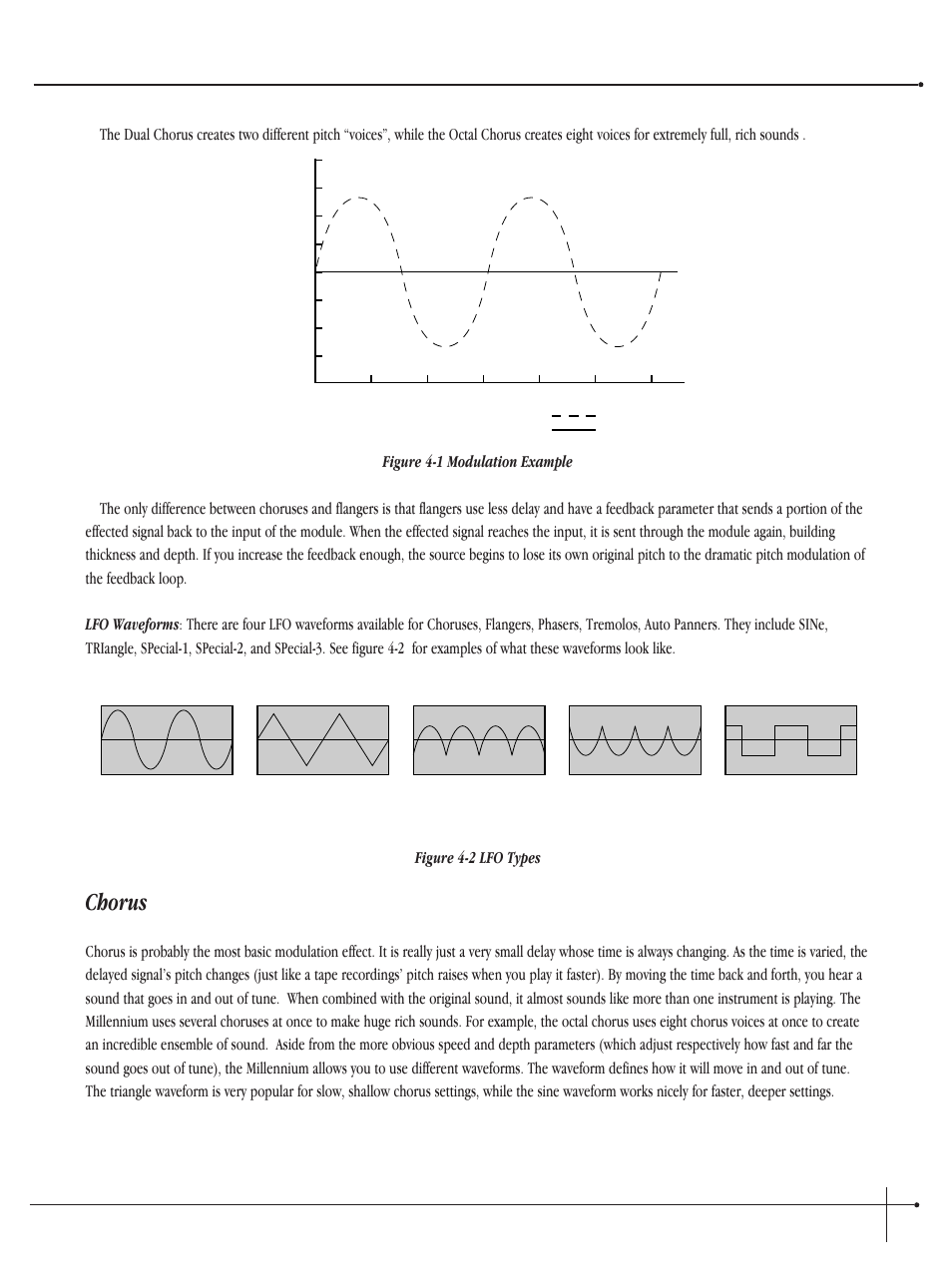 Chorus, User guide | Millennium Enterprises Integrated Modeling Amplifier User Manual | Page 49 / 116