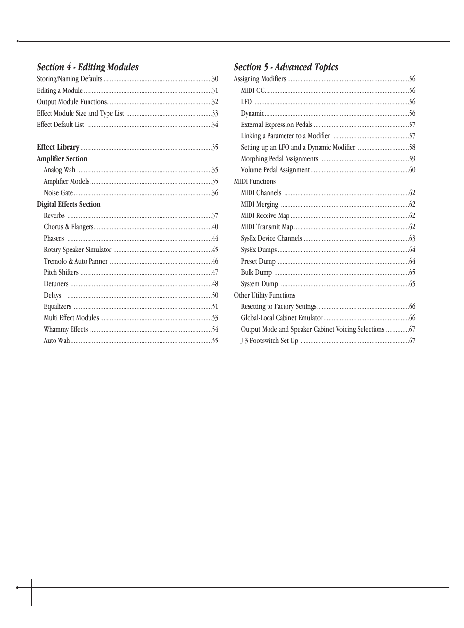 User guide | Millennium Enterprises Integrated Modeling Amplifier User Manual | Page 6 / 116