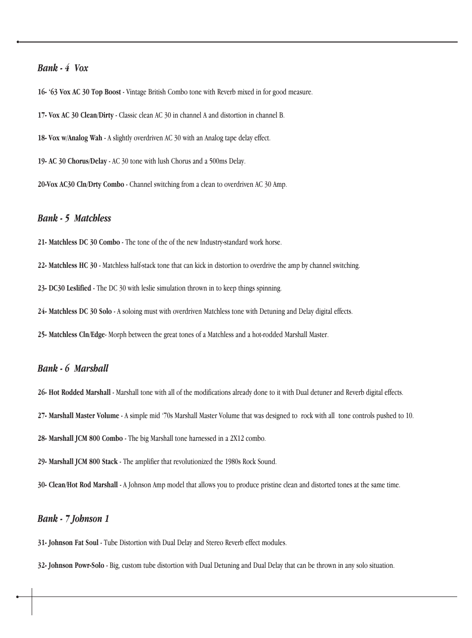User guide | Millennium Enterprises Integrated Modeling Amplifier User Manual | Page 88 / 116