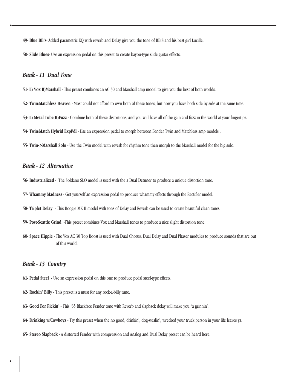 User guide | Millennium Enterprises Integrated Modeling Amplifier User Manual | Page 90 / 116