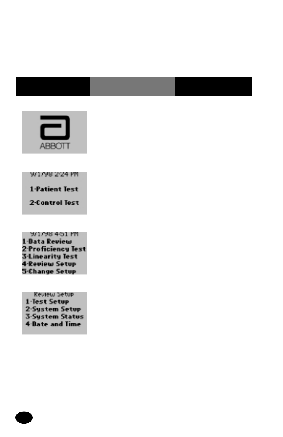 MediSense PCx User Manual | Page 64 / 151