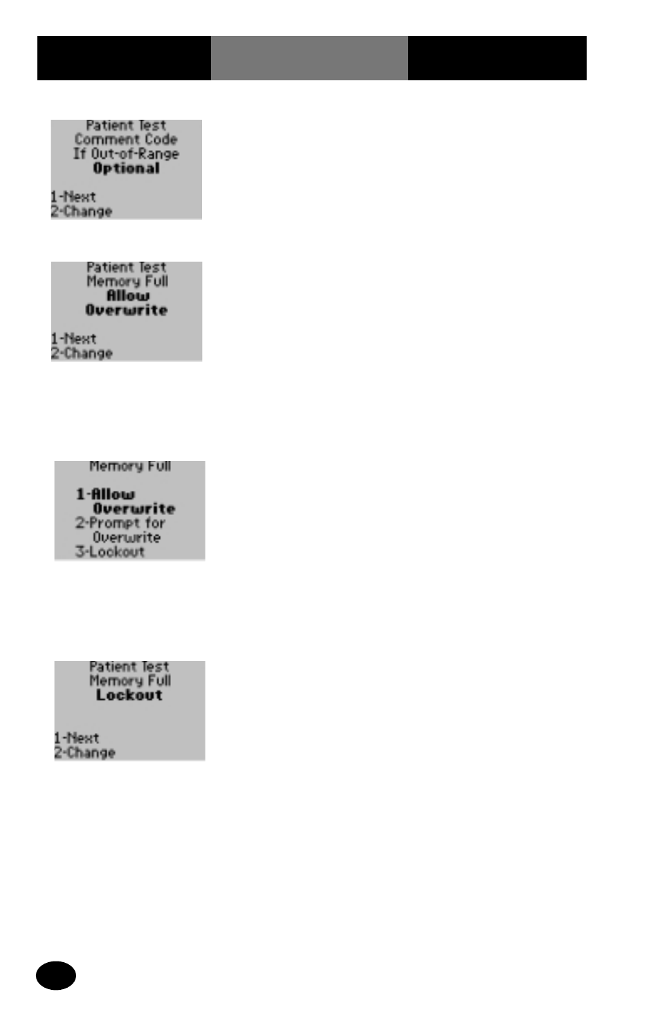 MediSense PCx User Manual | Page 78 / 151