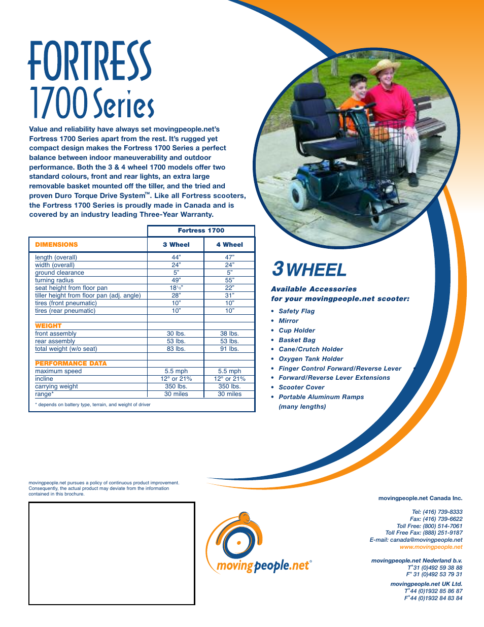Handicare Fortress 1700 Series User Manual | Page 2 / 2