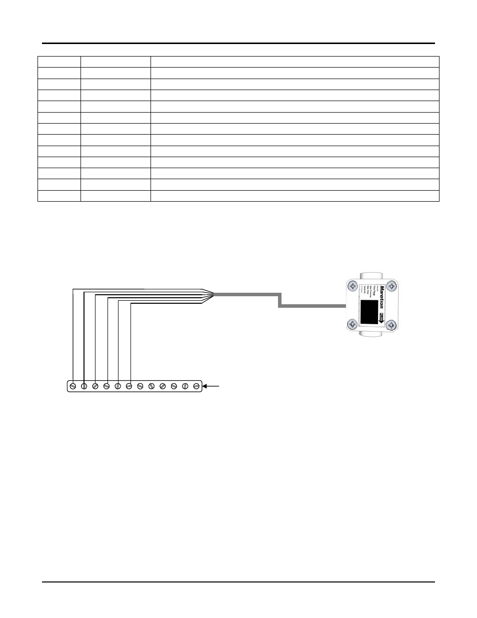 2 nmea 2000® connection, Nmea 2000, Connection | Figure 6 – fluid flow sensor connection diagram, Ors to the ffm100 (section 2.5.1), Ffm100 user’s manual, Page 10 revision 1.2 | Maretron LLP FFM100 User Manual | Page 14 / 28