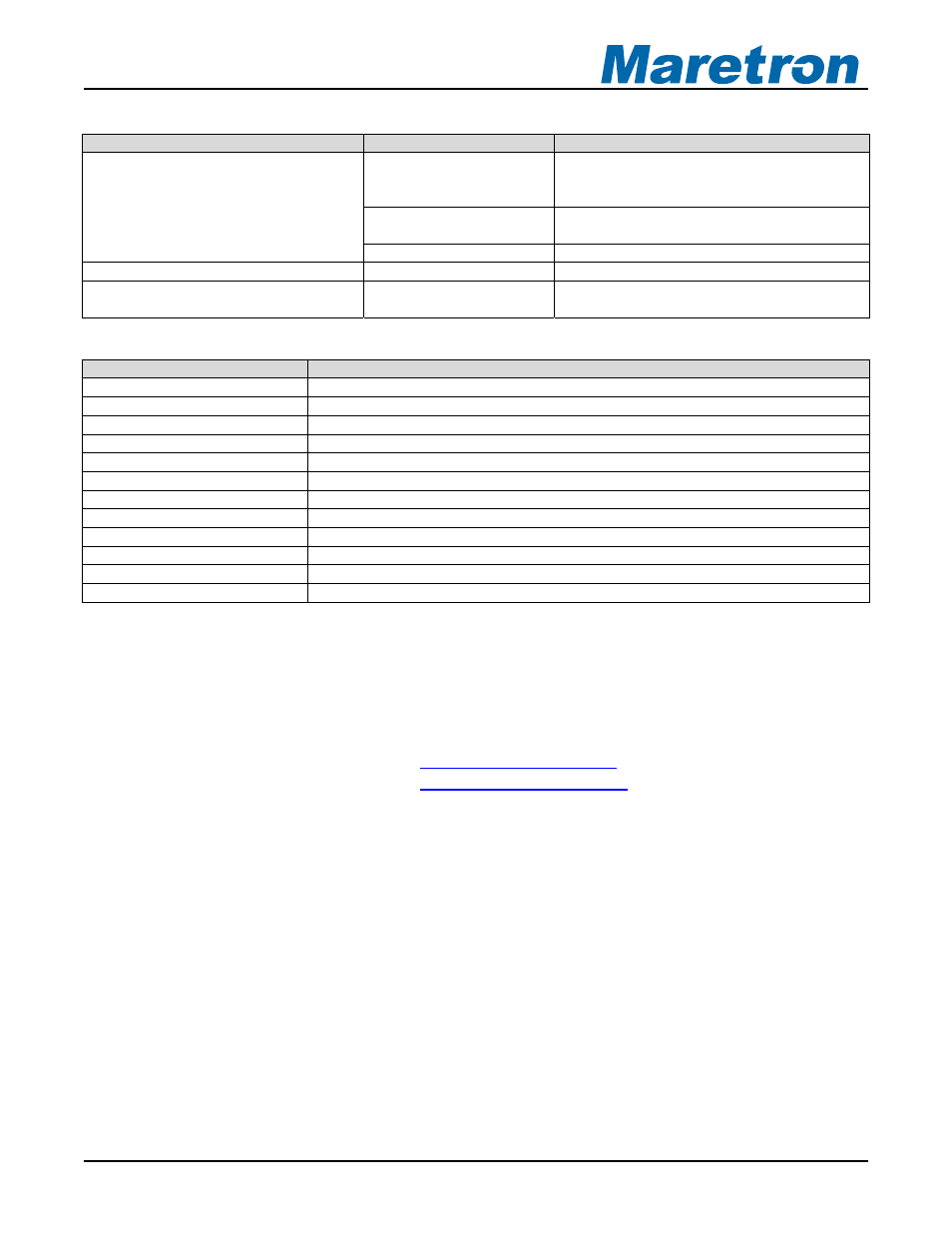 7 technical support, Technical support, Revision 1.3 page 15 | Maretron TLM100 User Manual | Page 19 / 21