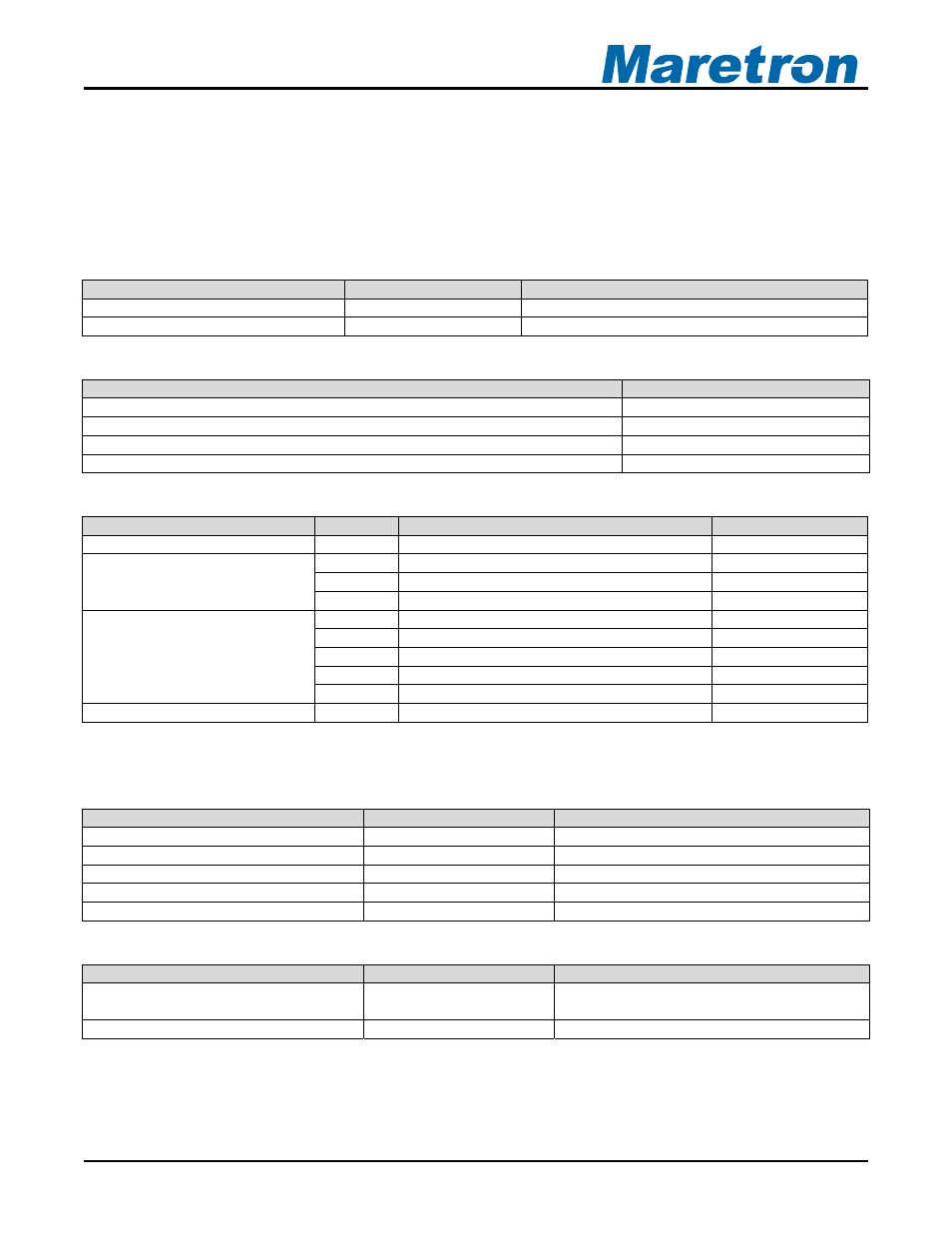 5 technical specifications, Technical specifications, Revision 1.1 page 9 | Maretron Alarm Module ALM100 User Manual | Page 13 / 16