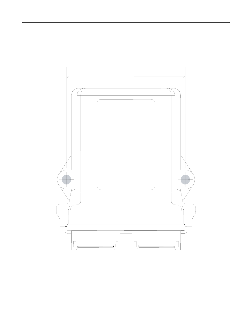 Installation template, Figure 3 – mounting surface template, Ems100 user’s manual | Maretron ENGINE MONITORING SYSTEM EMS100 User Manual | Page 16 / 21