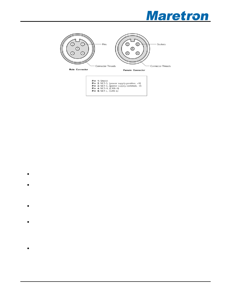 1 checking connections, 3 operation, Checking connections | Operation, Figure 4 – nmea 2000, Connector face views | Maretron GPS200 User Manual | Page 9 / 23