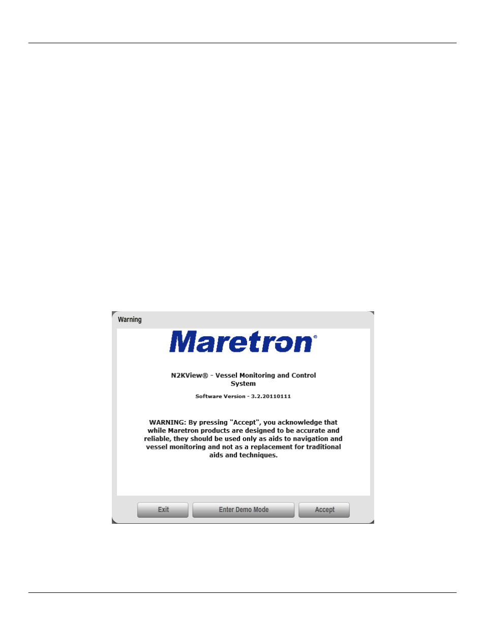 6 power sequencing, 5 configuring the mbb100, Power sequencing | Configuring the mbb100, Figure 9 – mbb100 startup screen, Configuring the mbb100 (section 2.5, Mbb100 user’s manual | Maretron MBB100 User Manual | Page 12 / 24