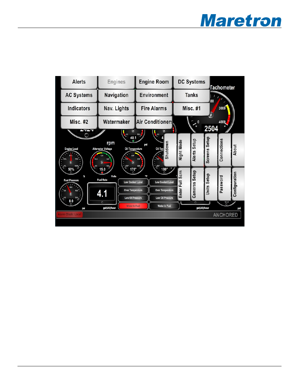 Entering n2kserver, Or ipg100 connection information, Figure 12 – n2kview | Window with tabs displayed, 2 entering n2kserver, Revision 1.0 page 11 | Maretron MBB100 User Manual | Page 15 / 24