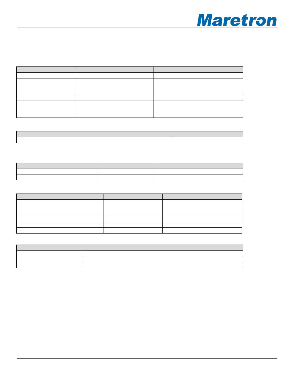 6 technical specifications, Technical specifications, Revision 1.0 page 17 | Maretron MBB100 User Manual | Page 21 / 24