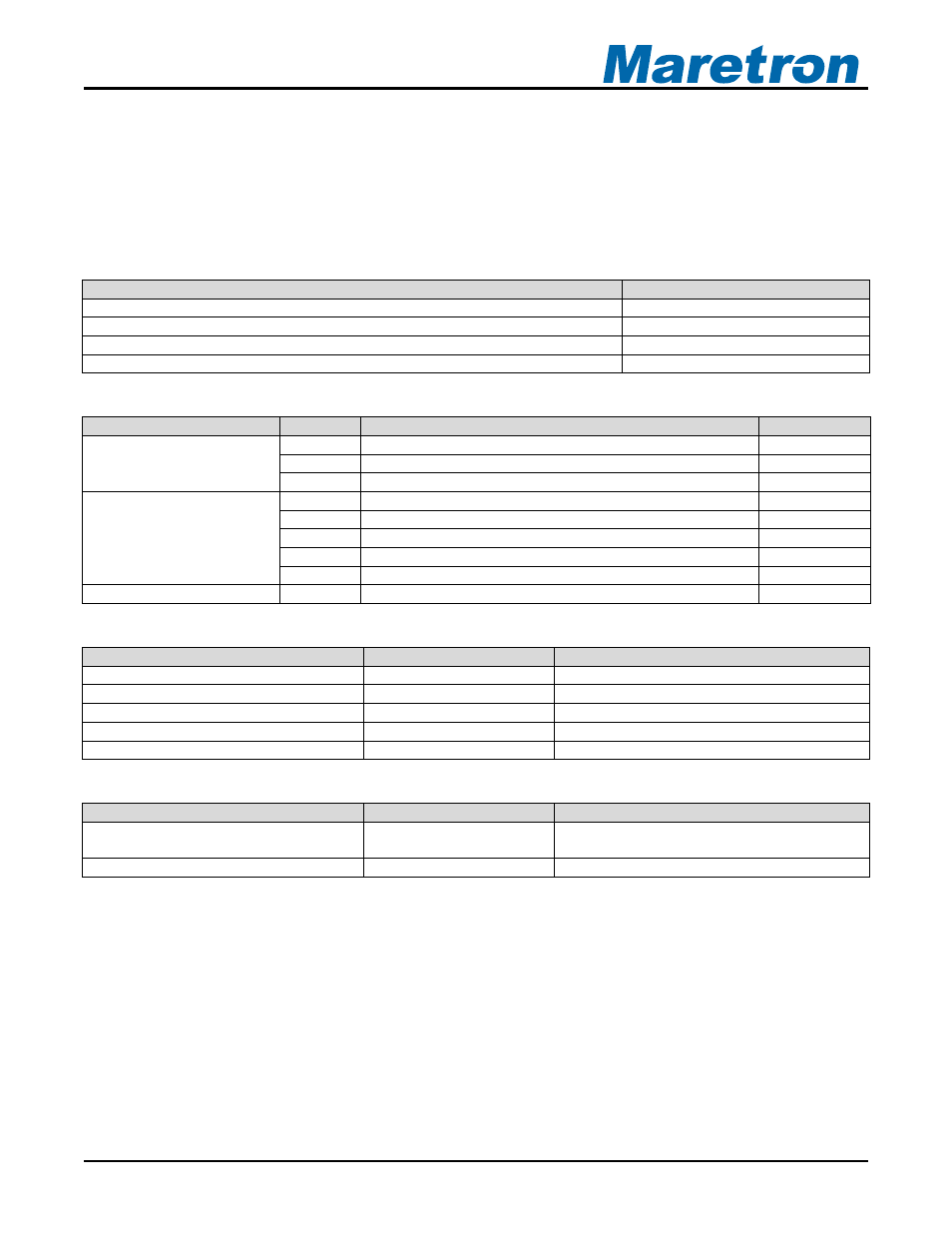 5 technical specifications, Technical specifications, Revision 1.0 page 7 | Maretron NETWORK BUS EXTENDER NBE100 User Manual | Page 11 / 14