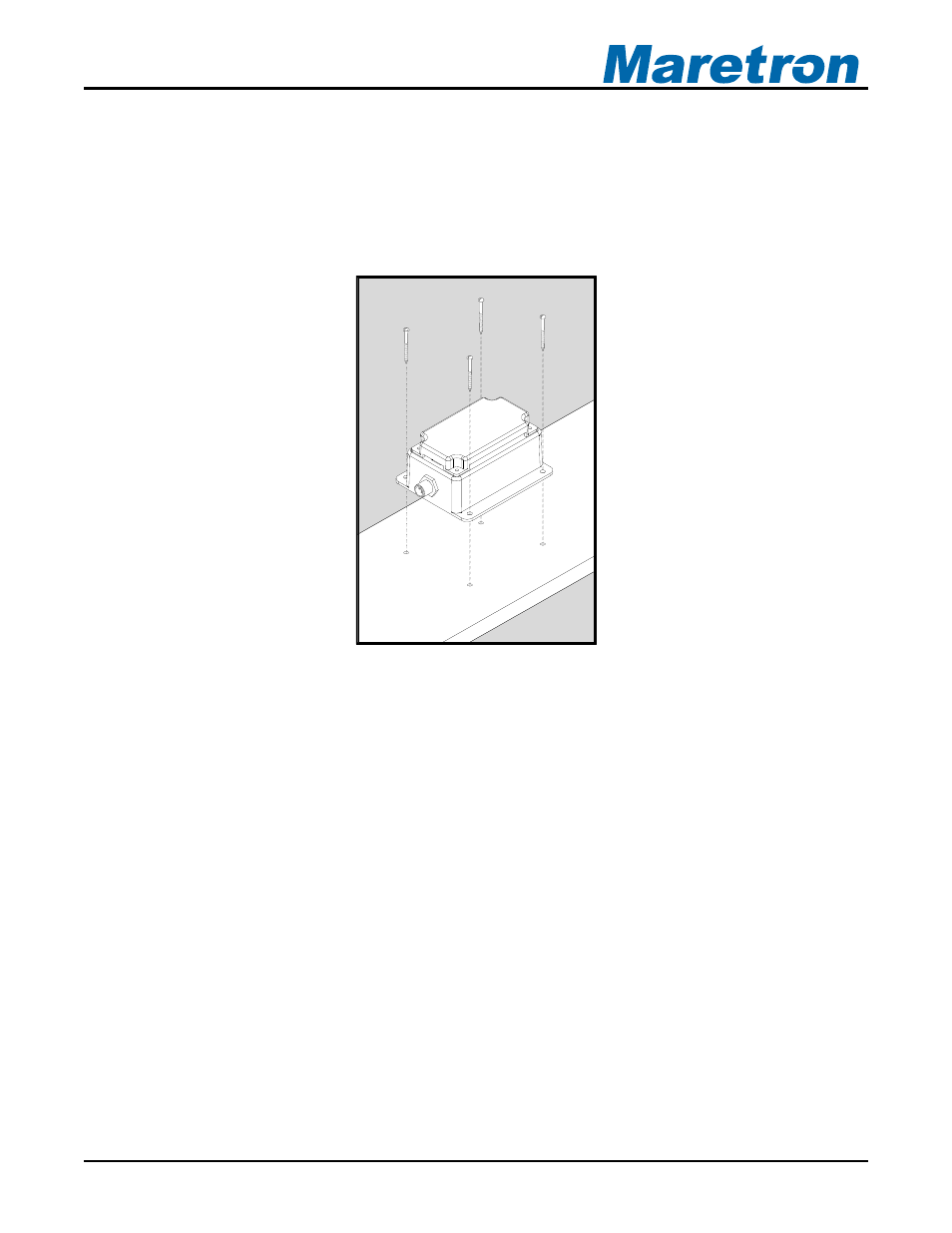 3 mounting the nbe100, 4 connecting the nbe100, 1 nmea 2000® connection | Mounting the nbe100, Connecting the nbe100, Nmea 2000, Connection, Figure 1 – mounting the nbe100 | Maretron NETWORK BUS EXTENDER NBE100 User Manual | Page 7 / 14