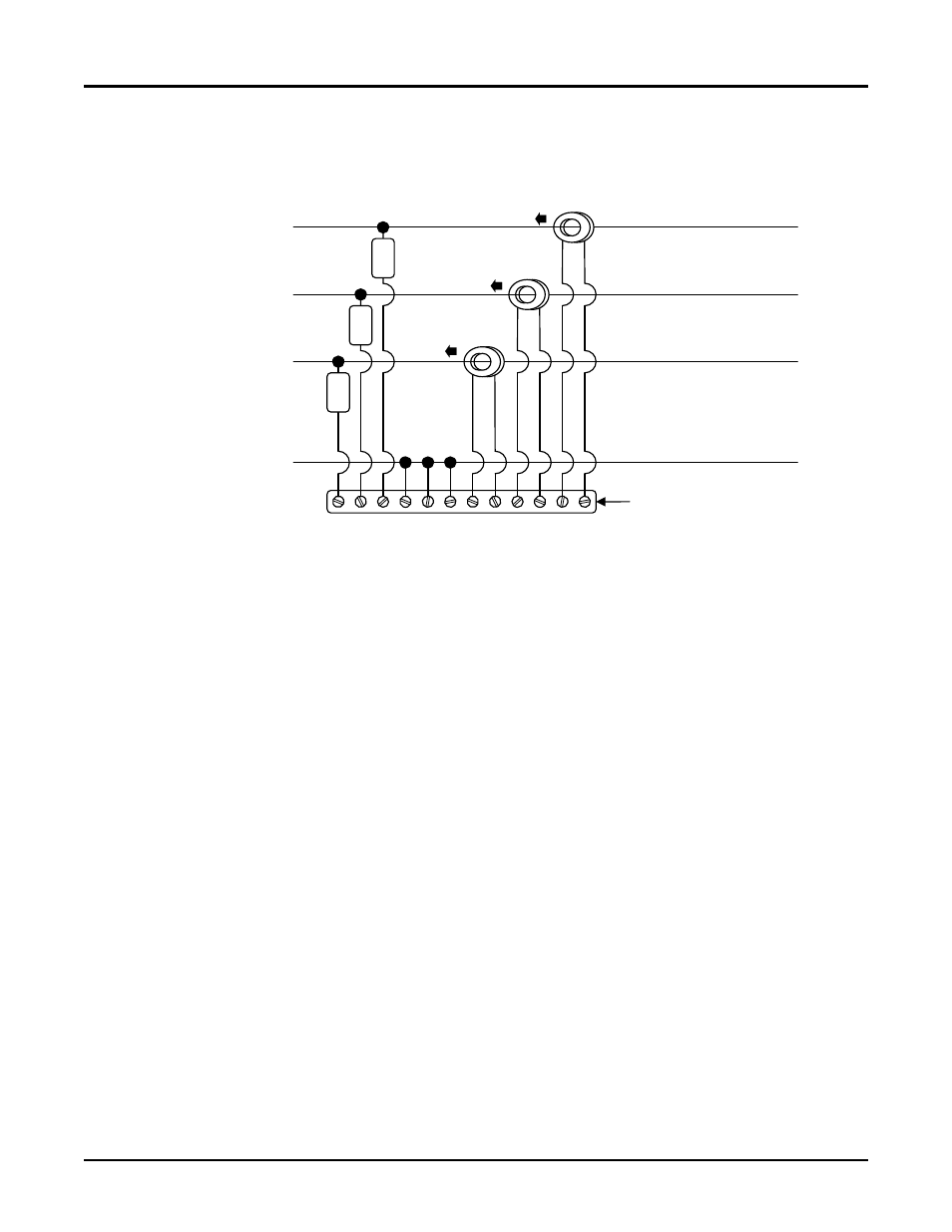 3 three-phase (phase a, b, c) connection, Three-phase (phase a, b, c) connection, Figure 5 – three-phase connection diagram | Ystem (section 2.4.2.3, Acm100 user’s manual, Page 8 revision 1.2, Ac sour ce, On the acm100 | Maretron ACM100 User Manual | Page 12 / 24