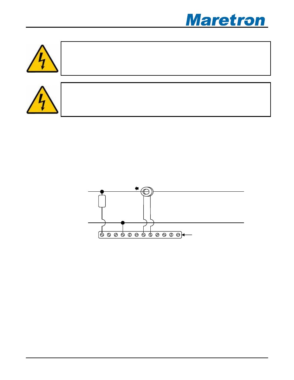 1 single-phase (phase a) connection, Single-phase (phase a) connection, Revision 1.2 page 5 | Ac source | Maretron ACM100 User Manual | Page 9 / 24