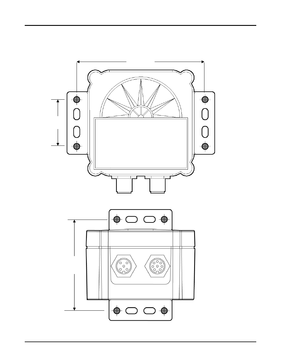 10 installation template, Installation template, Ssc200 user’s manual | Maretron SSC200 User Manual | Page 24 / 45