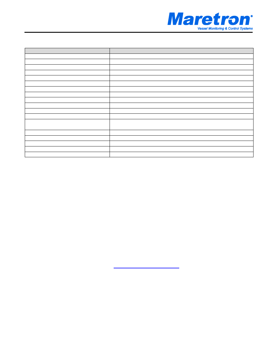 Device specifications | Maretron M003017 User Manual | Page 2 / 2