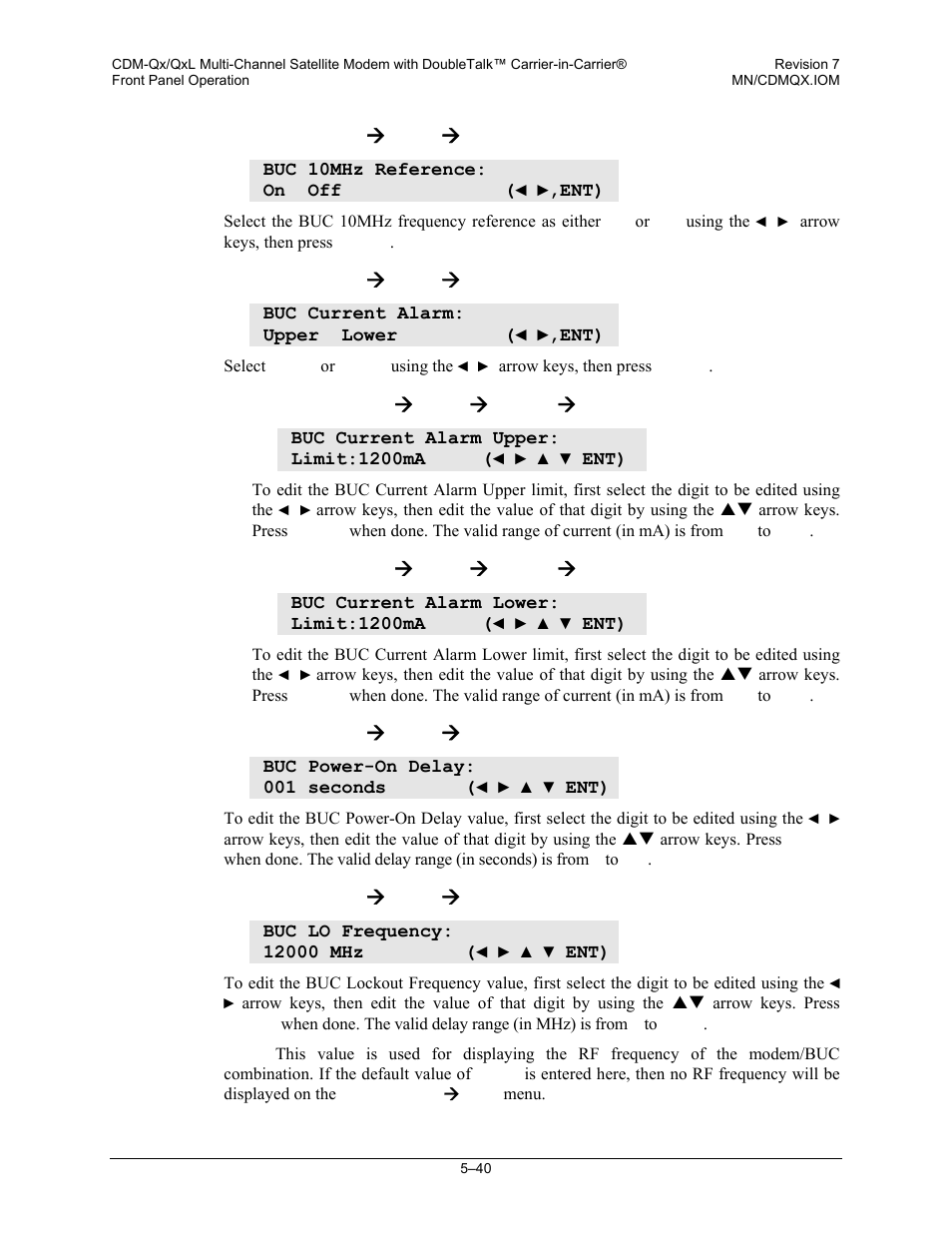 Mocomtech CDM-QX User Manual | Page 106 / 260