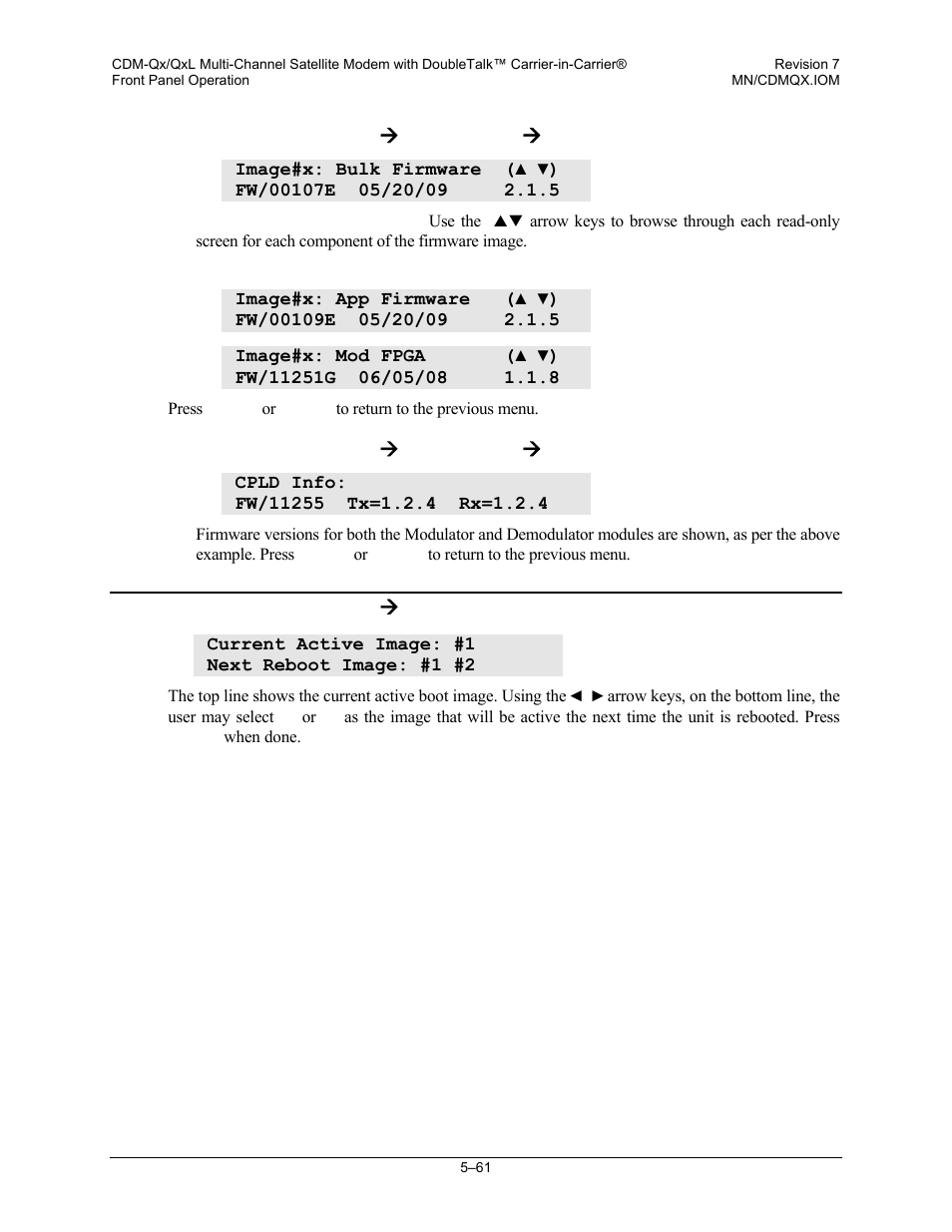 3 utility: firmware ( select | Mocomtech CDM-QX User Manual | Page 127 / 260