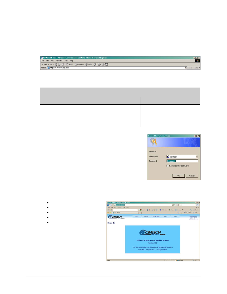 3 user login | Mocomtech CDM-QX User Manual | Page 137 / 260
