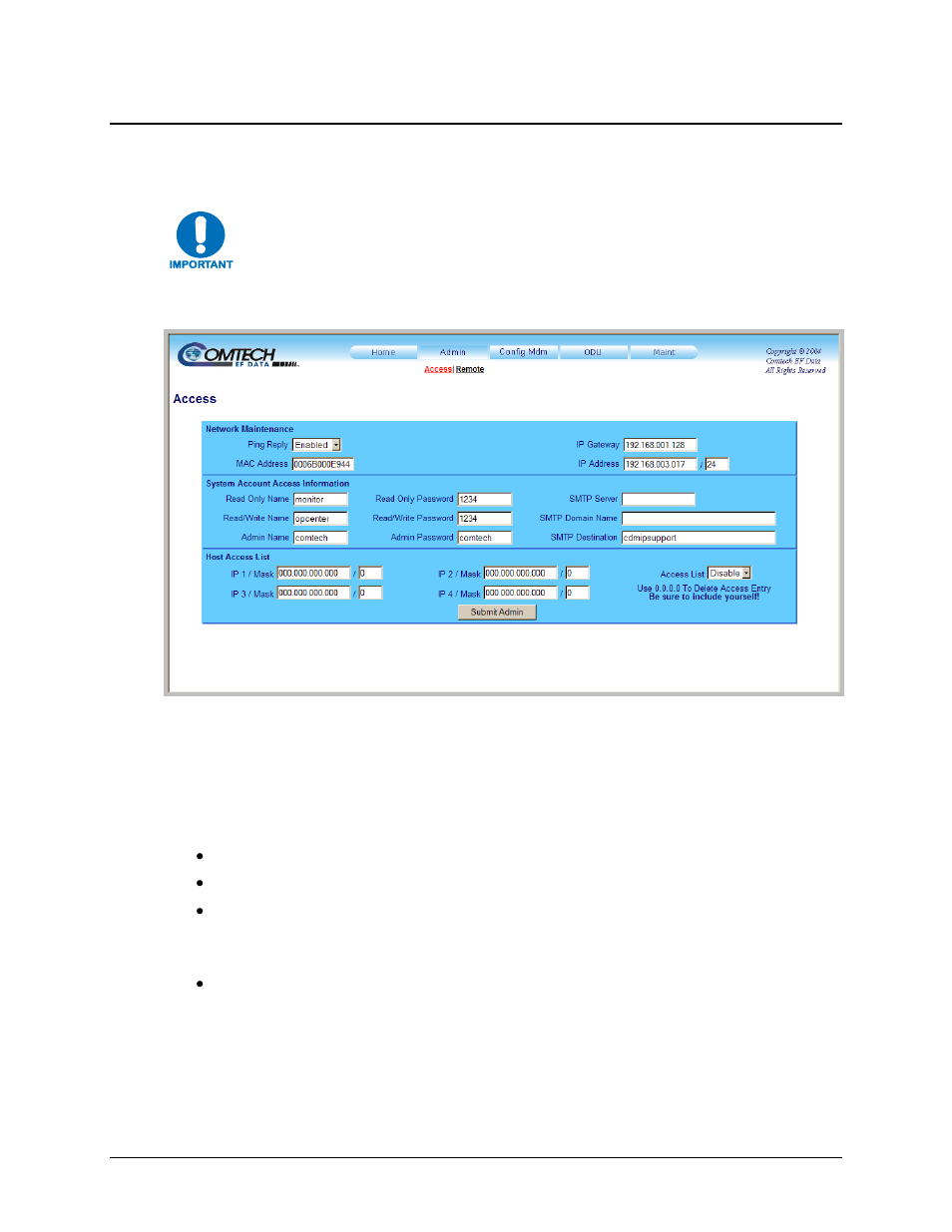 Mocomtech CDM-QX User Manual | Page 141 / 260