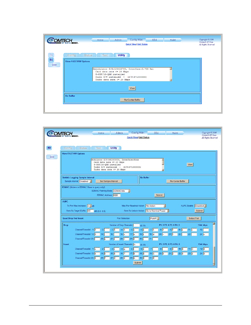 Mocomtech CDM-QX User Manual | Page 159 / 260