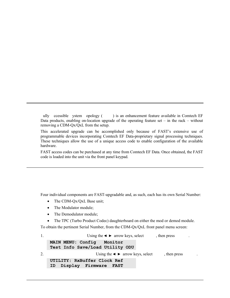 Appendix b. fast activation procedure, B.1 introduction, B.2 activation procedure | B.2.1 obtain serial numbers | Mocomtech CDM-QX User Manual | Page 213 / 260