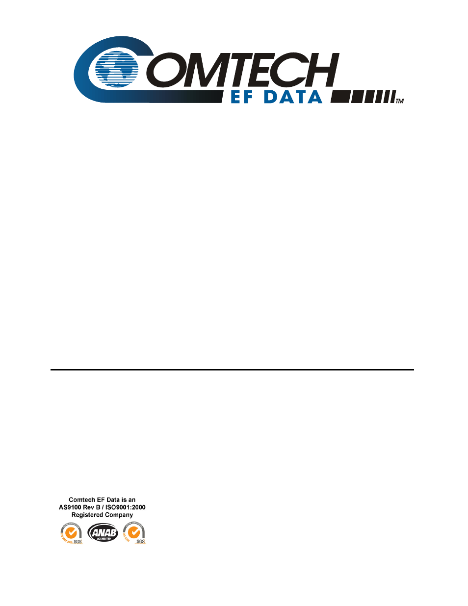 Inside cover, Cdm-qx, Multi-channel satellite modem with doubletalk | Carrier-in-carrier, Installation and operation manual | Mocomtech CDM-QX User Manual | Page 3 / 260