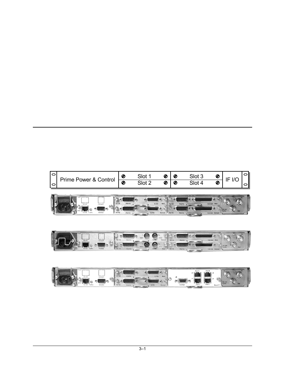 Chapter 3. rear panel connectors, 1 connector overview | Mocomtech CDM-QX User Manual | Page 51 / 260
