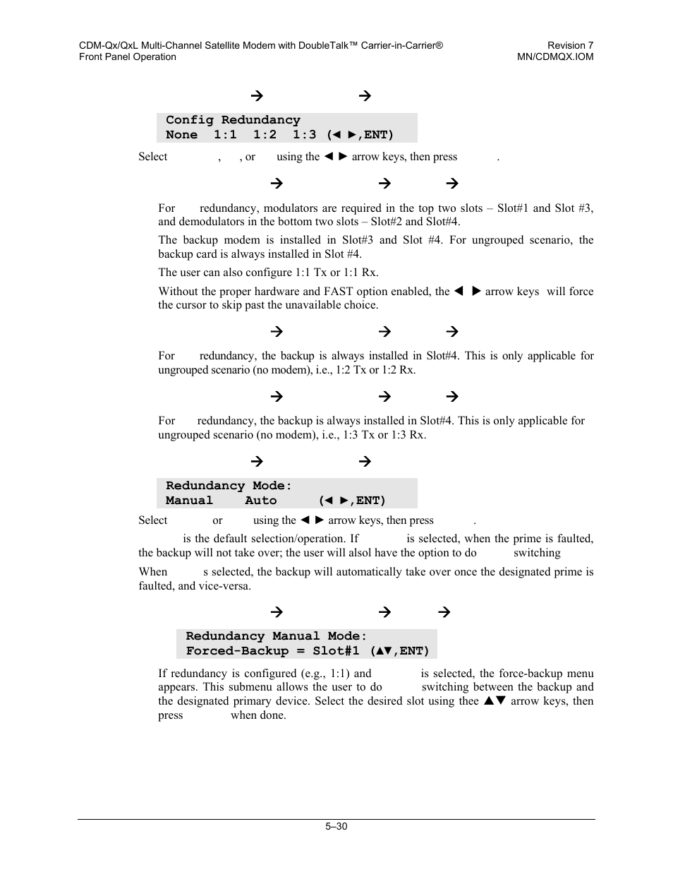 Mocomtech CDM-QX User Manual | Page 96 / 260